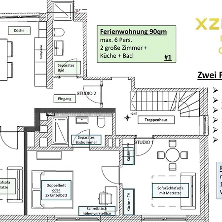 Ferienwohnung Xzllenz Kueche Bad S-Bahn Parken Smart-Tv Wellbeing Neunkirchen am Sand Exterior foto